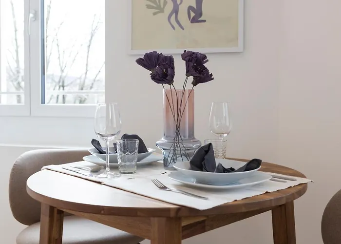 Lägenhetshotell Stayy The River - Contactless Check-in Zürich